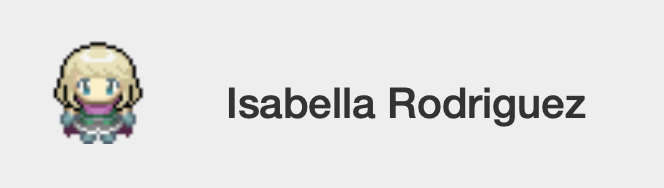 Isabella Rodriguez